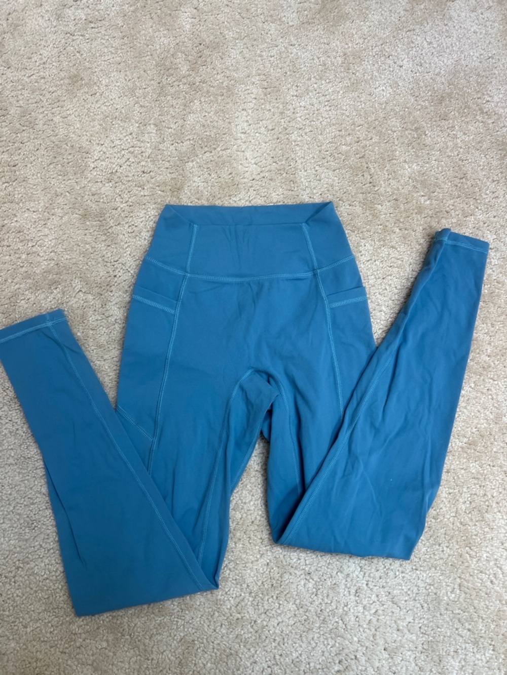•PARAGON• Fitwear Blue High-Waist Leggings